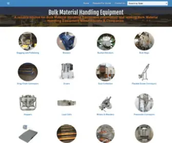 Bulkmaterialhandlingequipment.net(Bulk material handling equipment) Screenshot