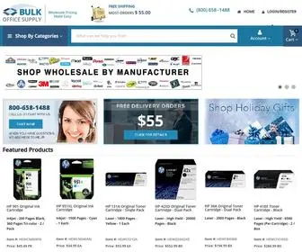 Bulkofficesupply.com(Discount Office Supplies) Screenshot