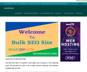Bulkseosite.com(A Bulk SEO Site) Screenshot