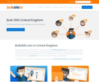 Bulksms.co.uk(Bulk SMS United Kingdom) Screenshot