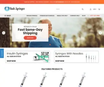 Bulksyringes.com(Bulk Syringes) Screenshot