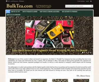Bulktea.com(Wendell Tea Company) Screenshot