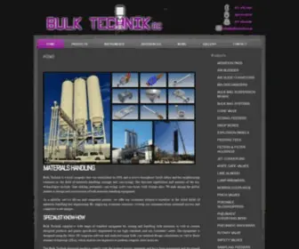 Bulktechnik.co.za(Bulk Technik) Screenshot