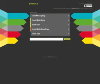 Bulktext.ie(Bulk Text Messaging) Screenshot
