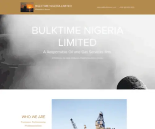 Bulktimeint.com(Bulktime Nigeria Limited) Screenshot