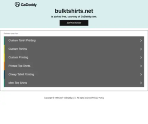 Bulktshirts.net(Bulk TShirts) Screenshot