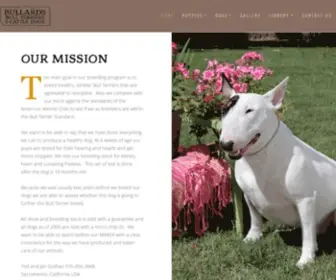 Bullardsbullterriers.com(Bullardsbullterriers) Screenshot