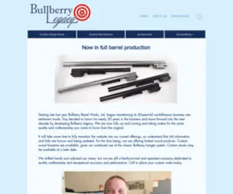 Bullberrylegacy.com(Bullberry Barrel Works) Screenshot