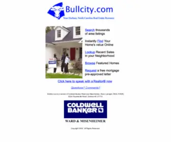 Bullcity.com(Durham north carolina real estate /) Screenshot