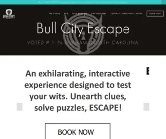 Bullcityescape.com(Bullcityescape) Screenshot