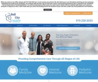 Bullcityfamilymedicineandpediatrics.com(Bull City) Screenshot