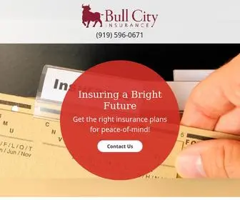 Bullcityinsurance.com(Bull City Insurance) Screenshot