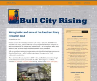 Bullcityrising.com(Bull City Rising) Screenshot