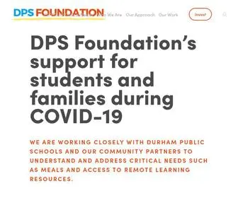 Bullcityschools.org(The Durham Public Schools Foundation (DPSF) is an independent 501(c)(3)) Screenshot