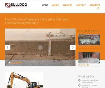 Bulldogconstructioncompany.com(Bulldog Construction Company) Screenshot