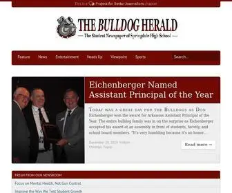 Bulldogherald.com(The Bulldog Herald) Screenshot