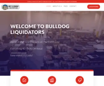 Bulldogliquidators.com(Bulldog Liquidators) Screenshot