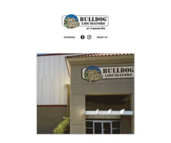 Bulldogliquidatorsofcamarillo.com(Bulldog Liquidators) Screenshot