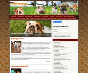 Bulldogmixes.com(Bulldog Mixes) Screenshot