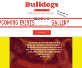 Bulldogsgrill.com(Best Burger Restaurant) Screenshot