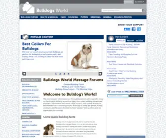 Bulldogsworld.com(Bulldogs World) Screenshot