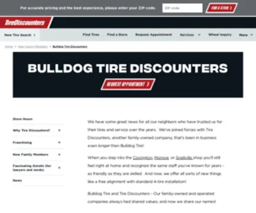 Bulldogtire.net(Covington & Snellville GA Auto Repair & Tires) Screenshot