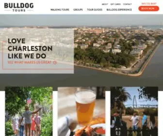 Bulldogtours.com(Charleston's Best Food) Screenshot