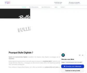 Bulle-Digitale.com(Bulle Digitale) Screenshot