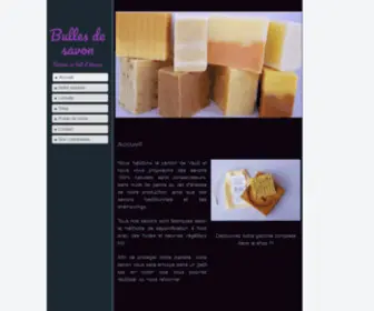 Bullesdesavon.com(Bulles de savon) Screenshot