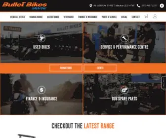 Bulletbikes.com.au(Bullet Bikes) Screenshot