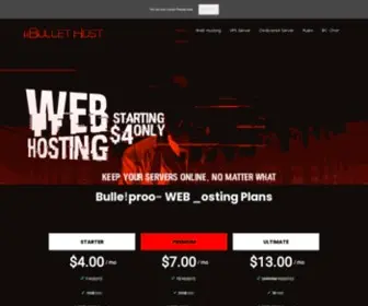 Bullethost.net(Bullethost) Screenshot