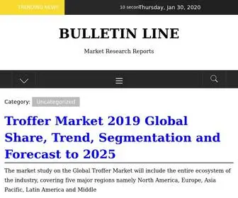 Bulletinline.com(Market Research Reports) Screenshot