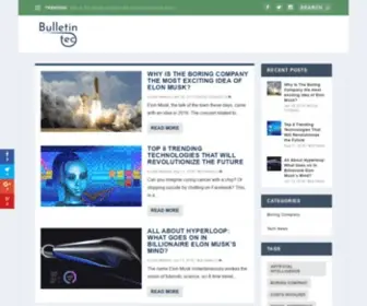 Bulletintec.com(Bulletin Tech News) Screenshot