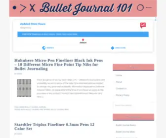 Bulletjournaltips.com(怀仁县榆敏礼品网) Screenshot