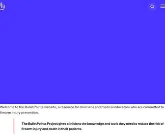 Bulletpointsproject.org(The BulletPoints Project) Screenshot