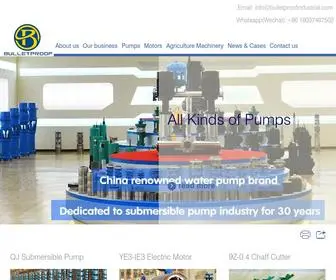 Bulletproofindustrial.com(Henan Bulletproof Mechanical and Electrical Equipment Co) Screenshot