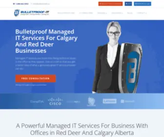 Bulletproofit.ca(Managed IT Services) Screenshot