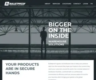 Bulletprooflogistics.com(Bulletproof Logistics) Screenshot
