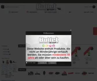 Bulletshop.net(Bulletshop) Screenshot