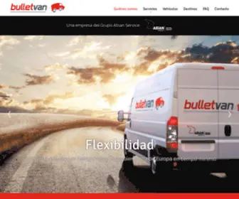 Bulletvan.com(Quiénes somos) Screenshot