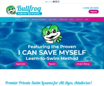 Bullfrogswimschool.net(Swimming Lessons) Screenshot