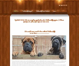 Bullguardbullmastiffs.com(Bullmastiff) Screenshot