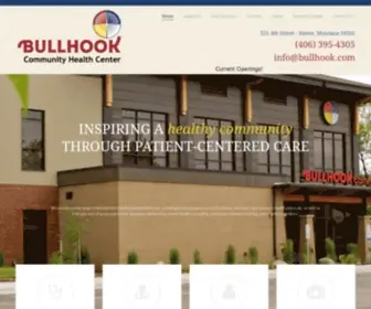 Bullhook.com(Bullhook Community Health Center) Screenshot