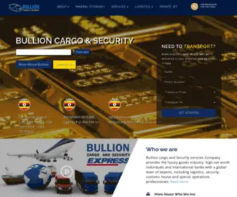 Bullioncargoandsecurity.com(Bullion Cargo and Security Company) Screenshot