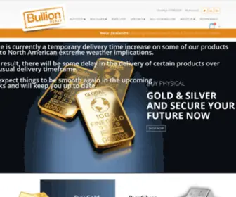 Bulliondeals.co.nz(Bullion Deals) Screenshot