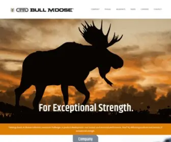 Bullmooseindustries.com(Caparo Bull Moose) Screenshot