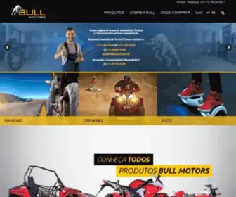 Bullmotors.com.br(Bull Motocicletas) Screenshot