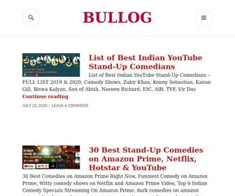 Bullog.blog(Bits of Infotainment) Screenshot