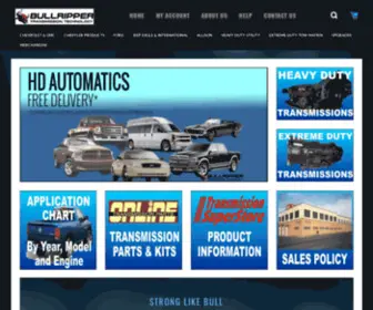 Bullripper.com(Heavy Duty Remanufactured Transmissions) Screenshot