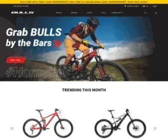 Bullsbikesusa.com(Building the Best Bicycles) Screenshot